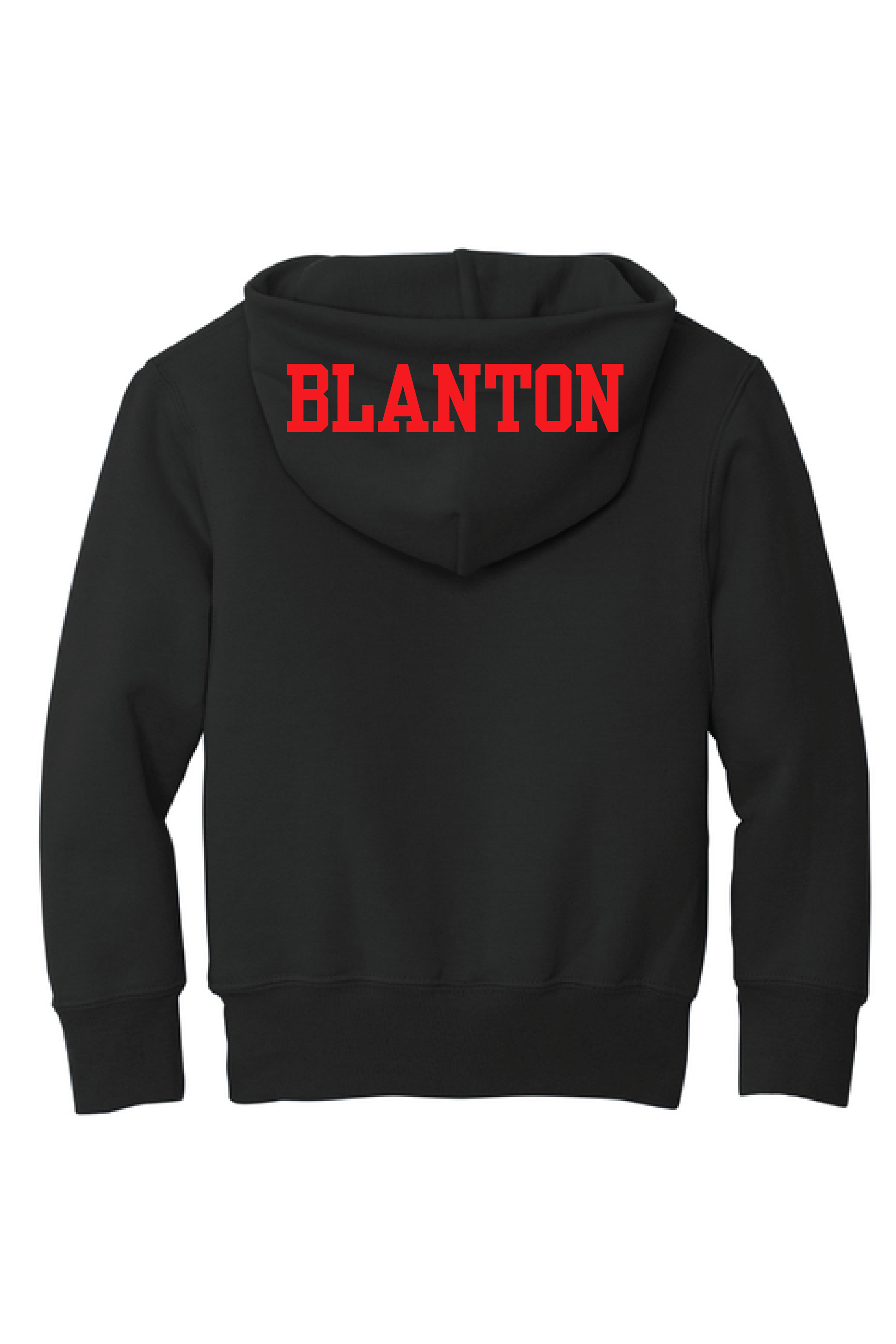 Black Baseball Hoodie