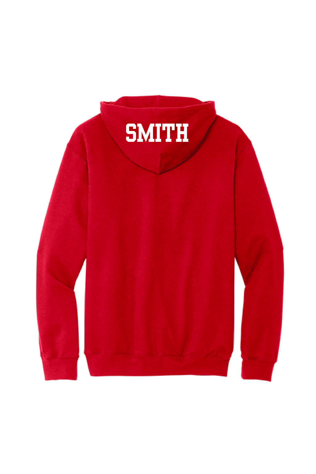 Red Baseball Hoodie